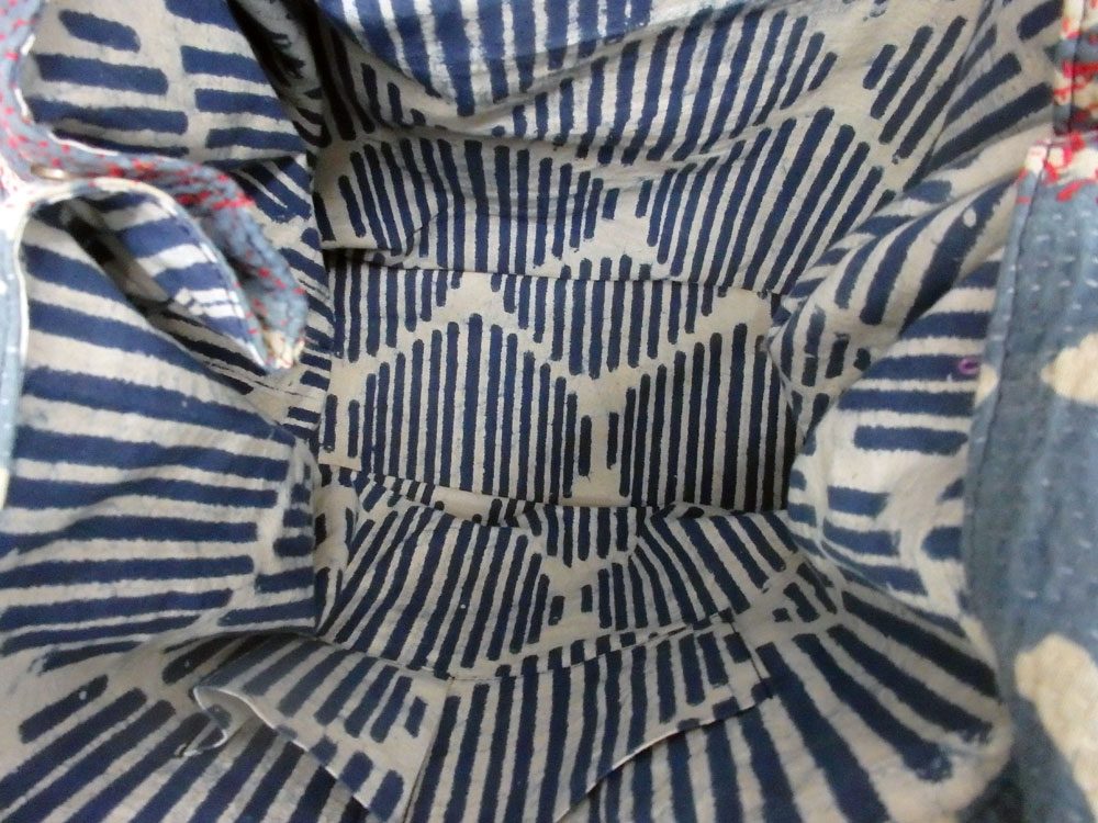 Strandtasche BLUE MOON batik