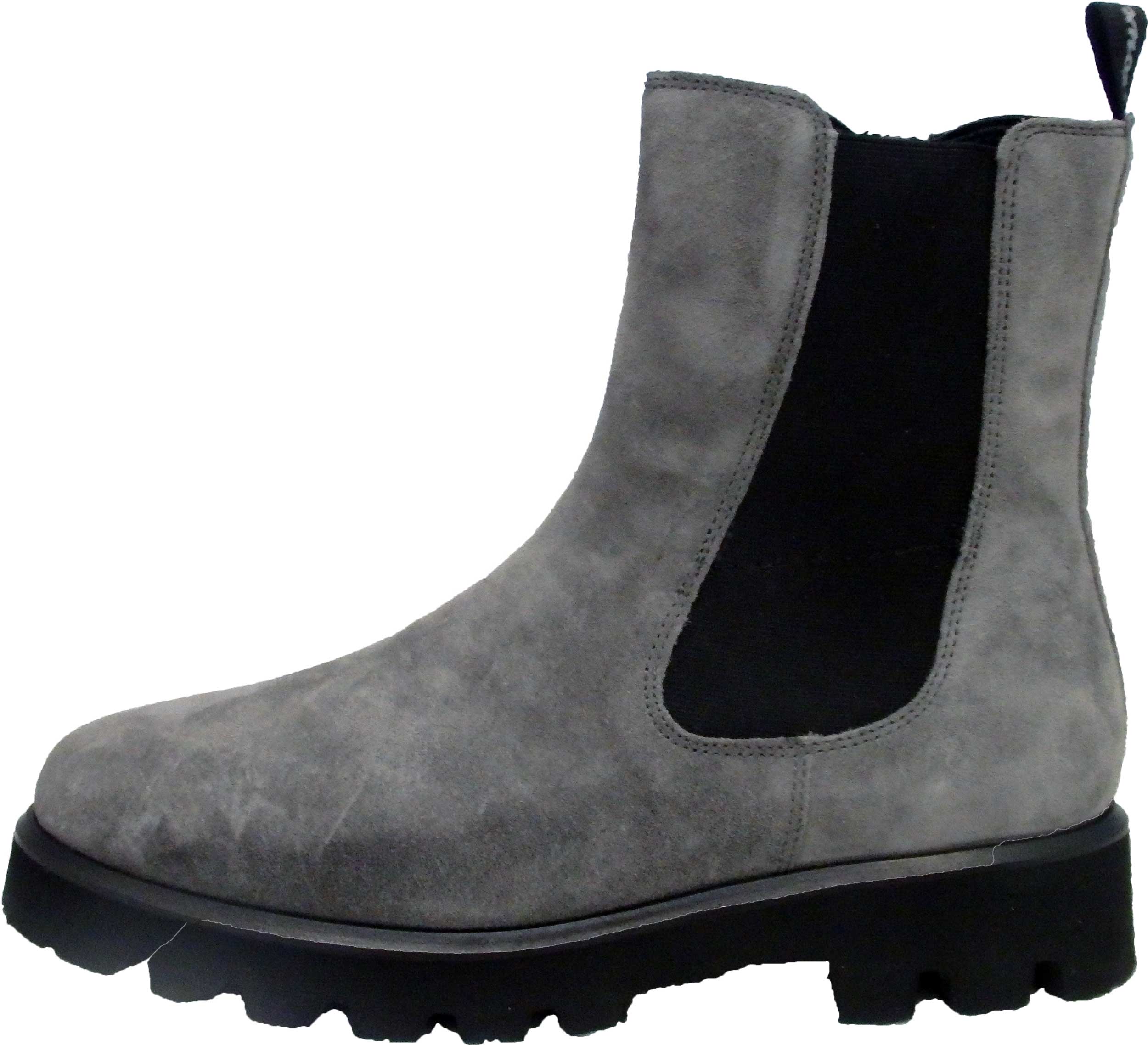 Sioux Stiefelette Meredira Kalbsvelour Fumo