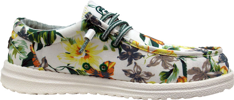 Sneaker EMMA flowers green von Fusion