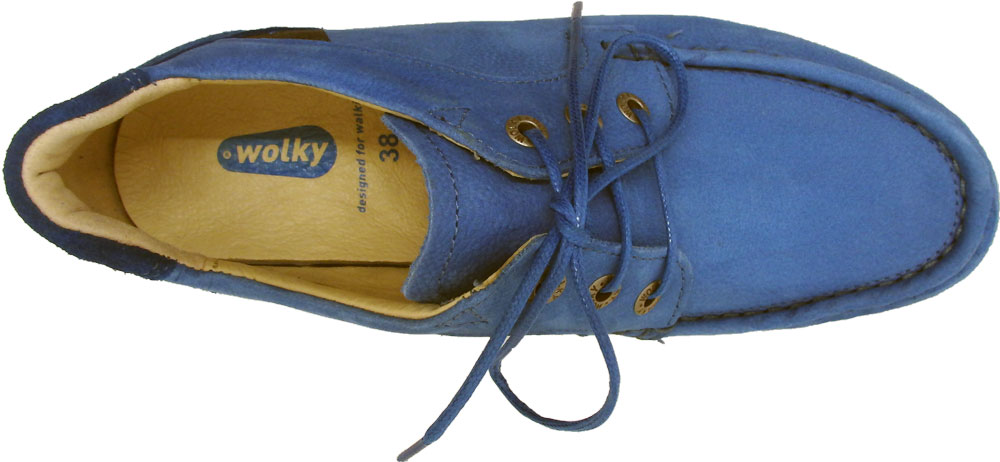 Wolky Halbschuh Time antique Nubuk jeans