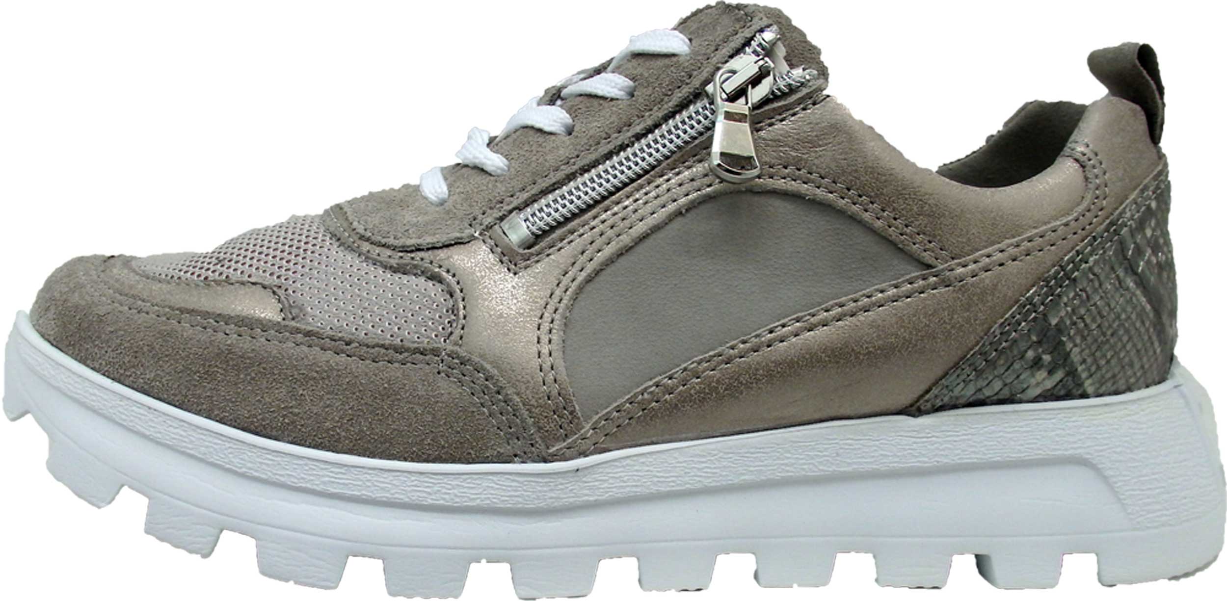 Waldläufer Halbschuh H-Ajala lightstretch grey stein