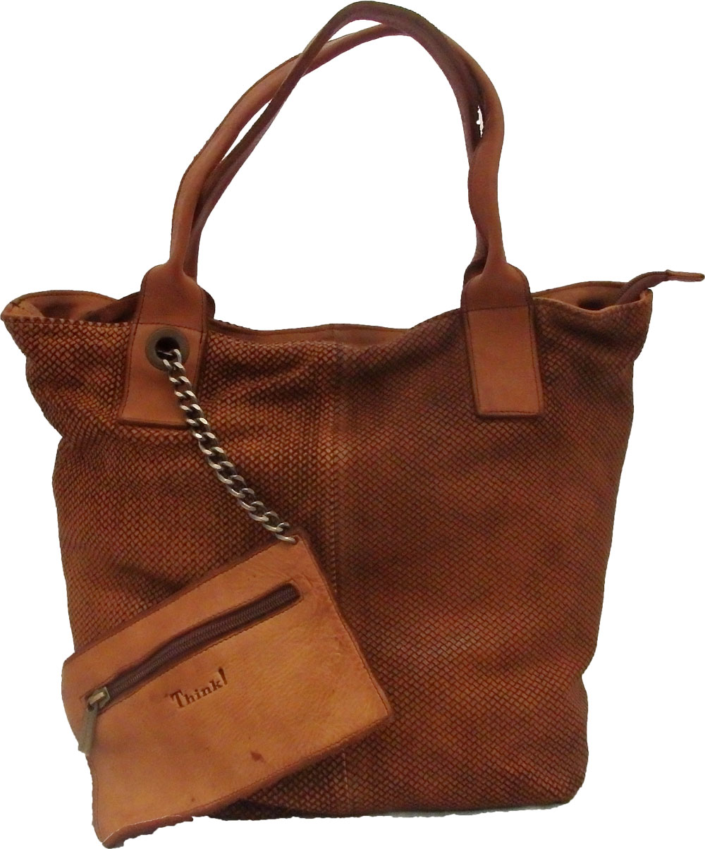 Think! Tasche cognac