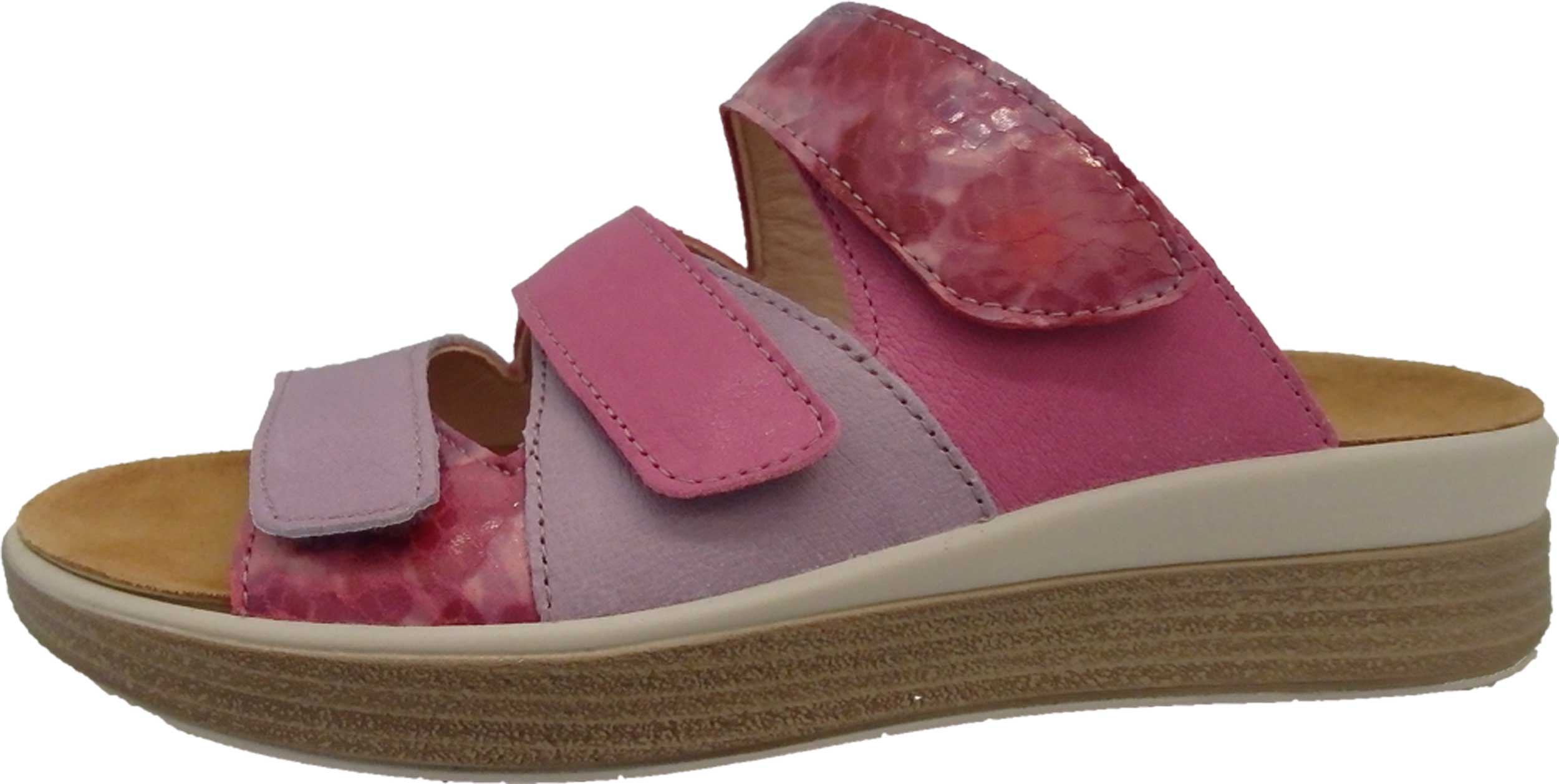 Think! Pantolette Meggie viola kombi
