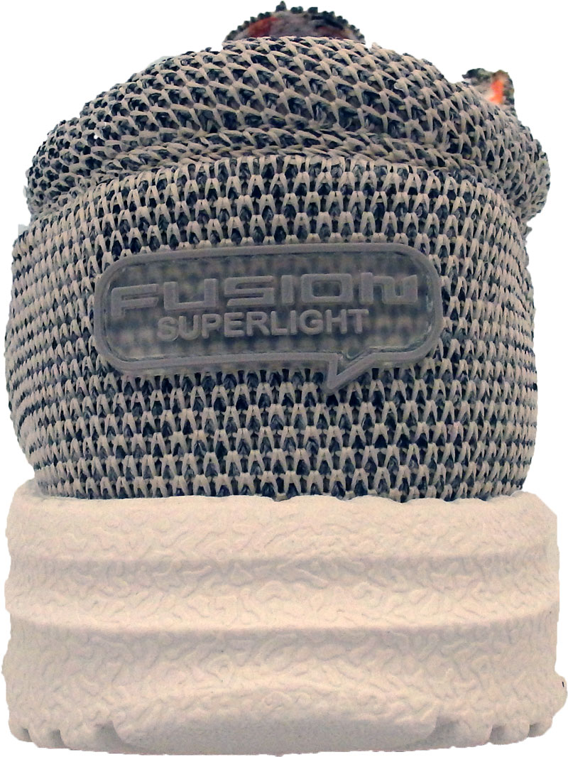 Sneaker fine knit blue von Fusion