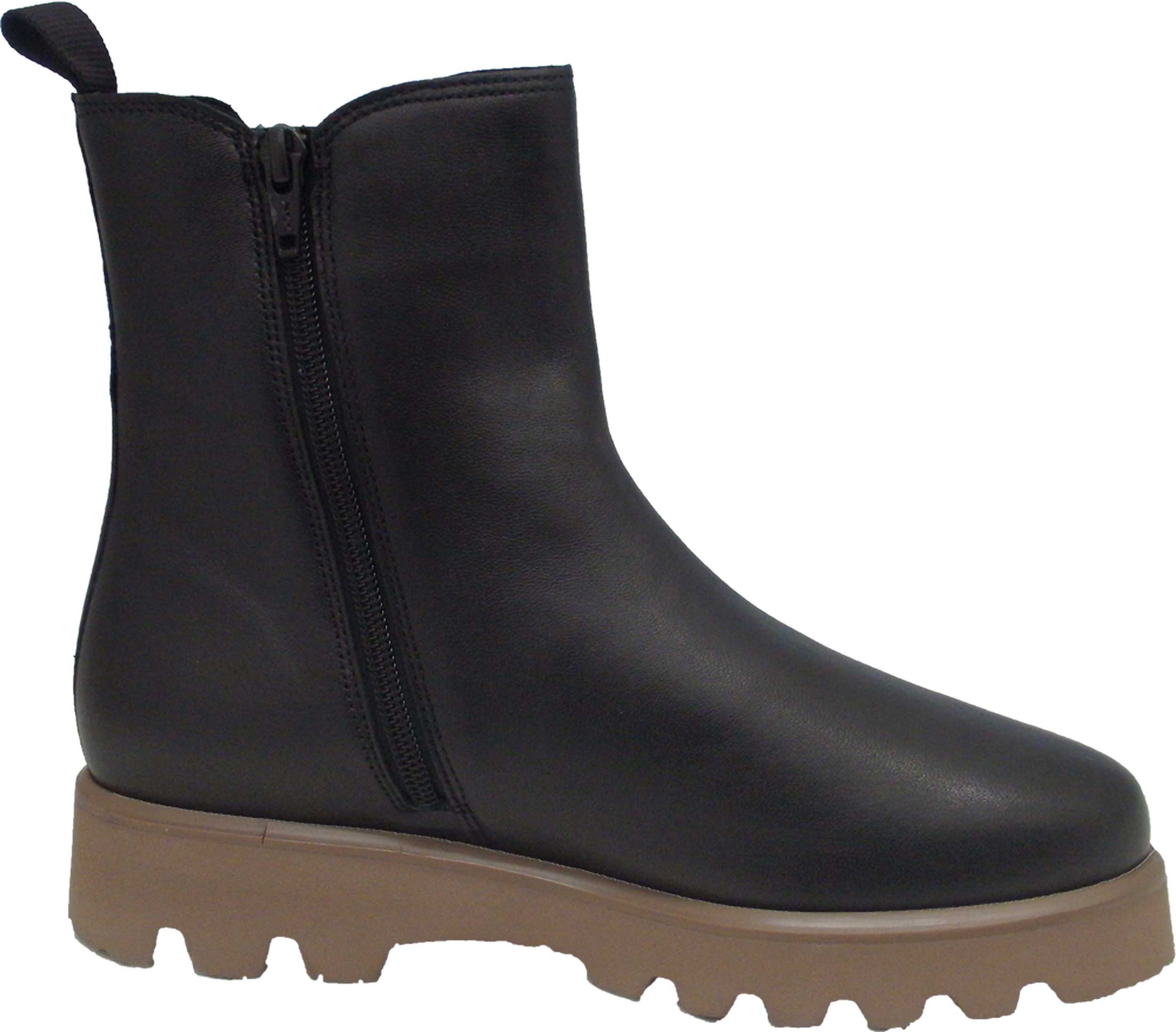 Sioux Stiefelette Meredira Lammnappa schwarz