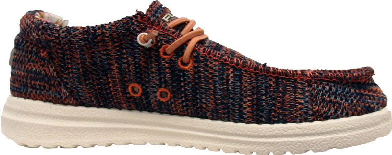 Sneaker EMMA melange blue orange von Fusion