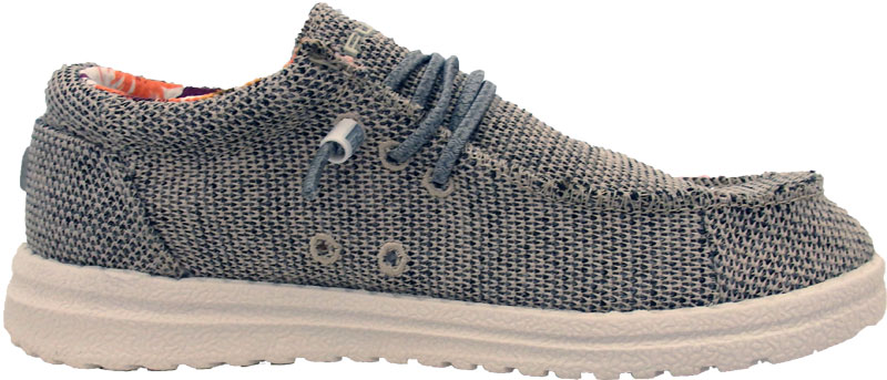 Sneaker EMMA fine knit blue von Fusion