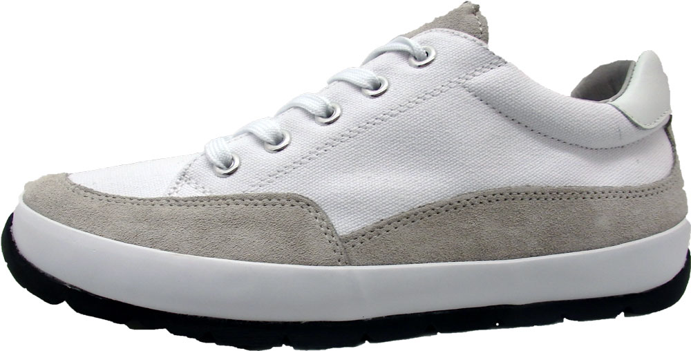 Wolky Sneaker Babati Canvas/Suede eisweiss