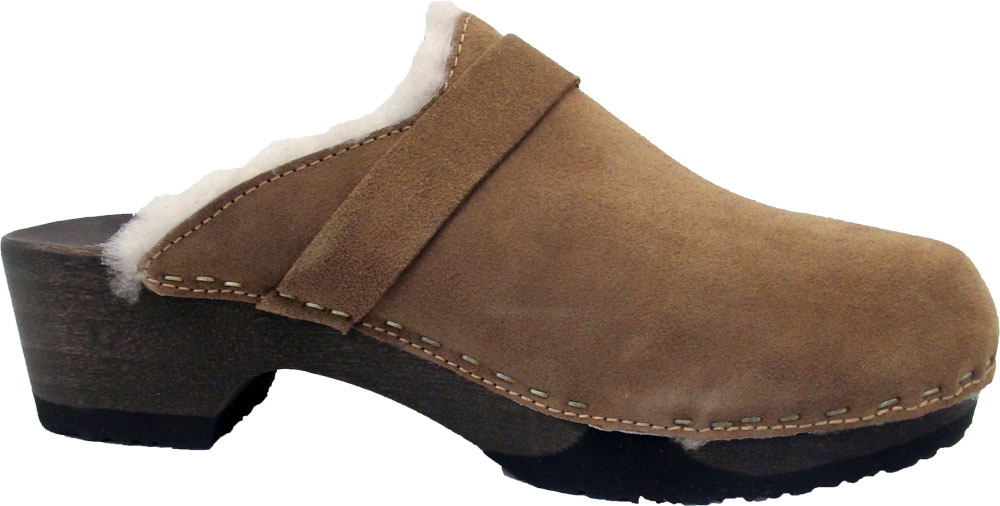 Softclox TAIRA Clog walnut Kaschmir L/F