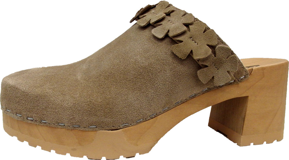 Softclox Clog HERMINE Kaschmir taupe natur